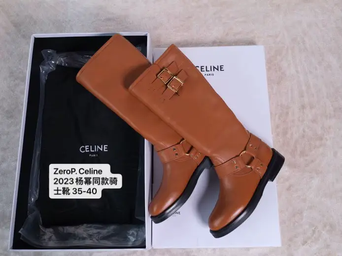 ZeroP. Celine 2023杨幂同款骑士靴35-40 | Gallery posted by