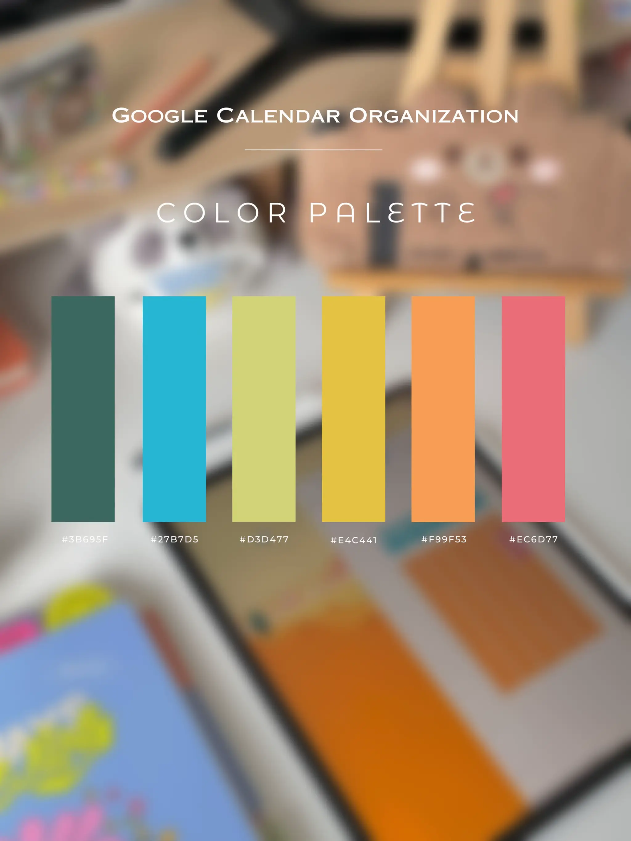 Google Calendar Color Palette Ideas - Lemon8 Search