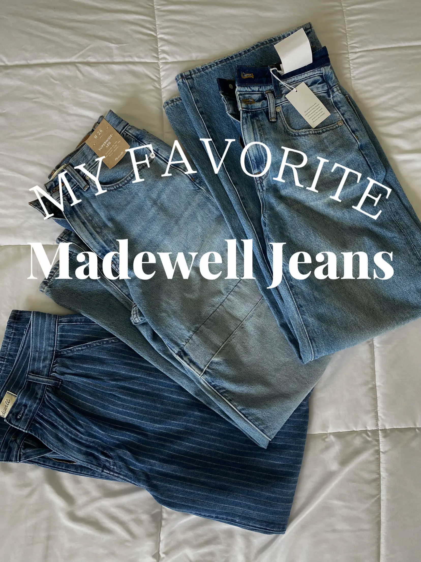 Madewell x Molly Dickson Double-Waistband Straight Jeans