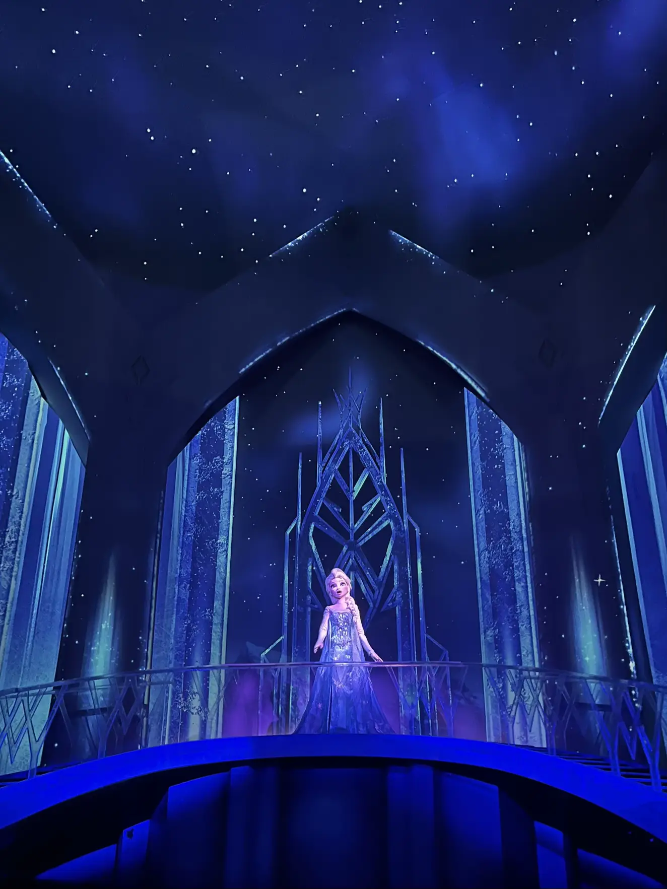 ディズニー折り畳み傘夜景