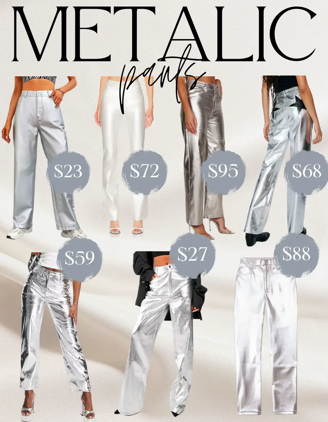 👇🏽PRO TIPS on How To Style Metallic Pants:, Gallery posted by  Modeetchien