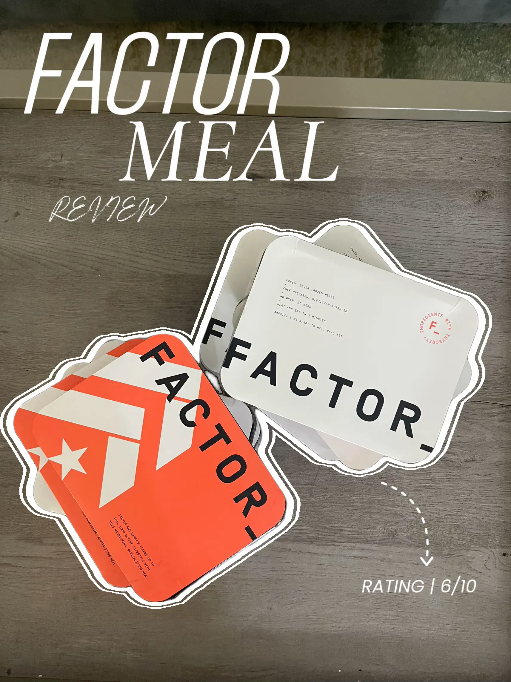 I Tried Out Factor Meals for One Week 