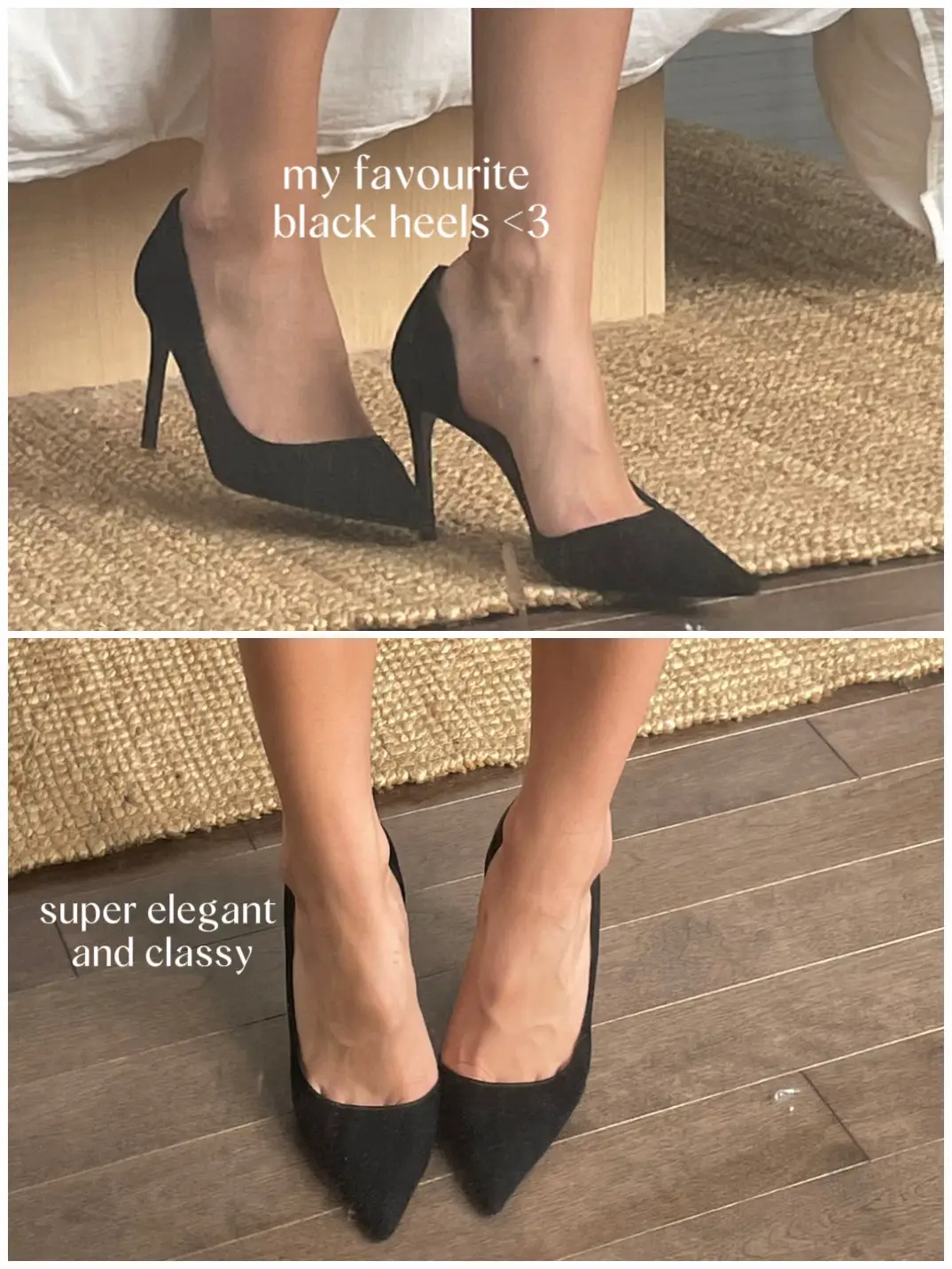 Classy store black heels