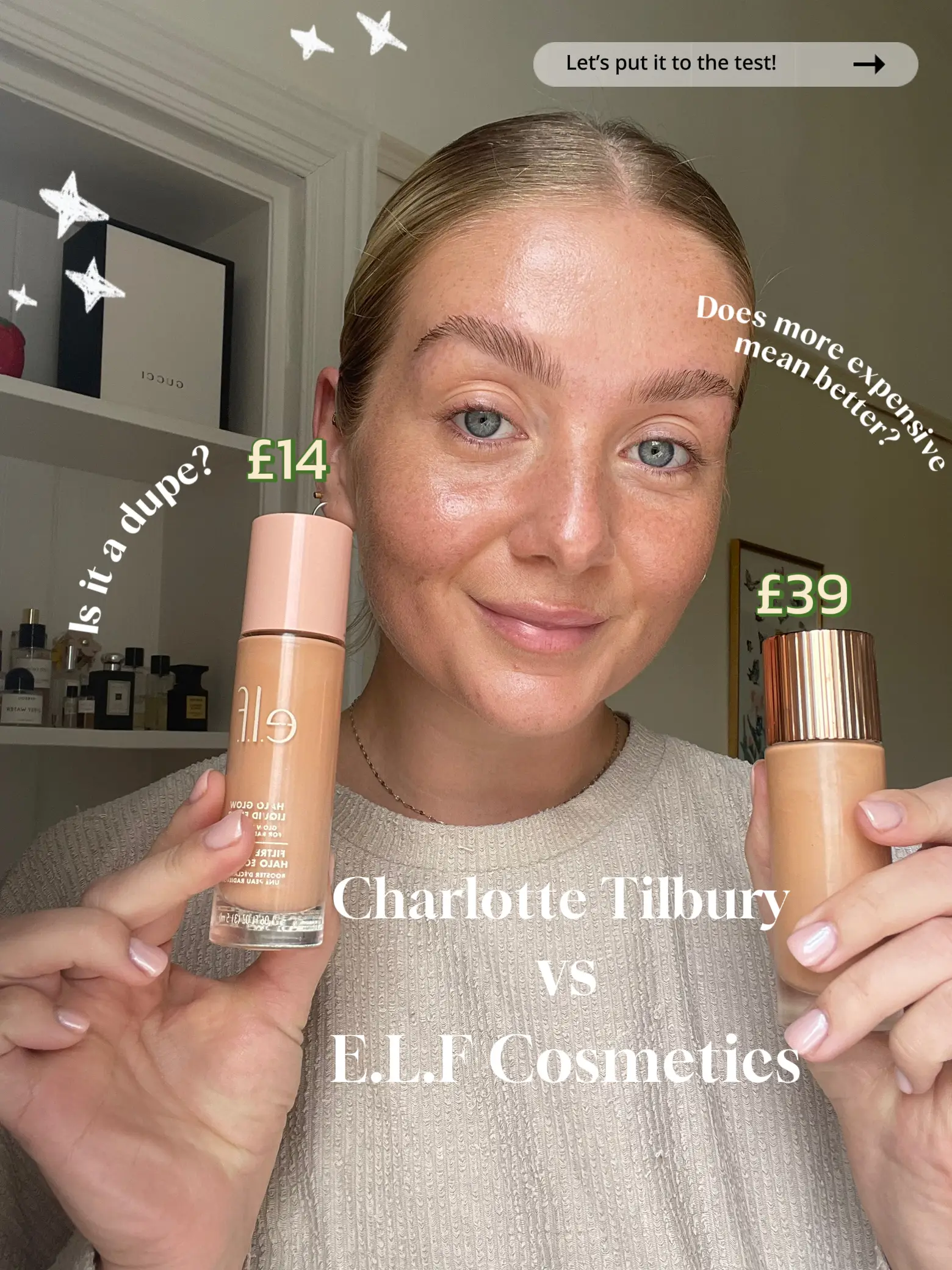 Charlotte Tilbury VS ELF Cosmetics 💓✨ | Emily Snowが投稿した