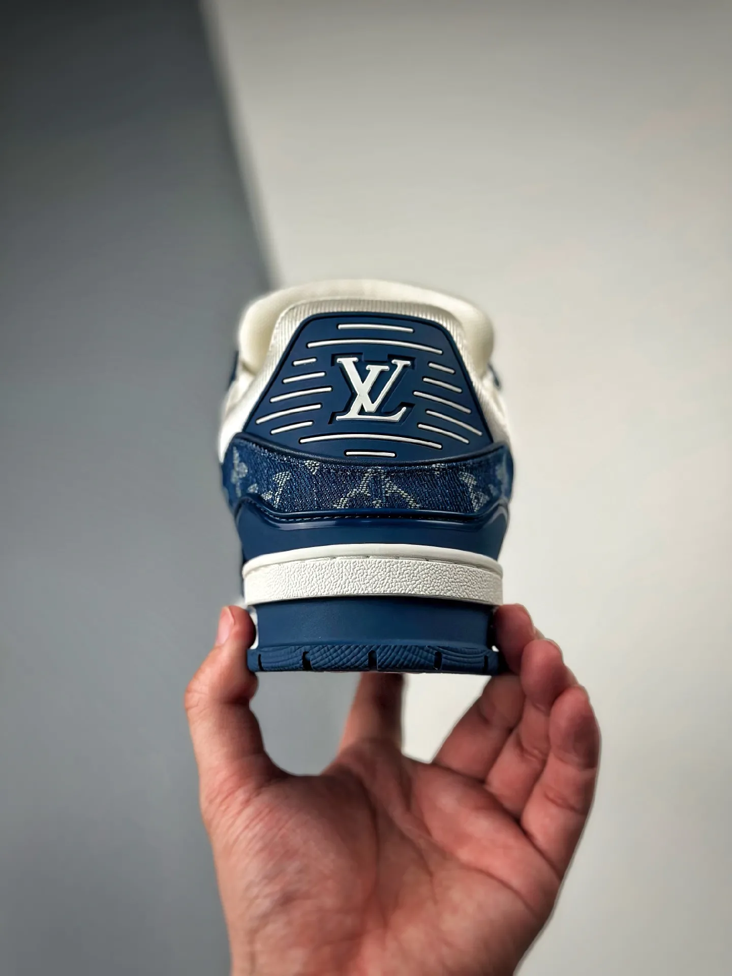 Louis Vuitton 408 Trainer Sneaker Boot 'Nuage White