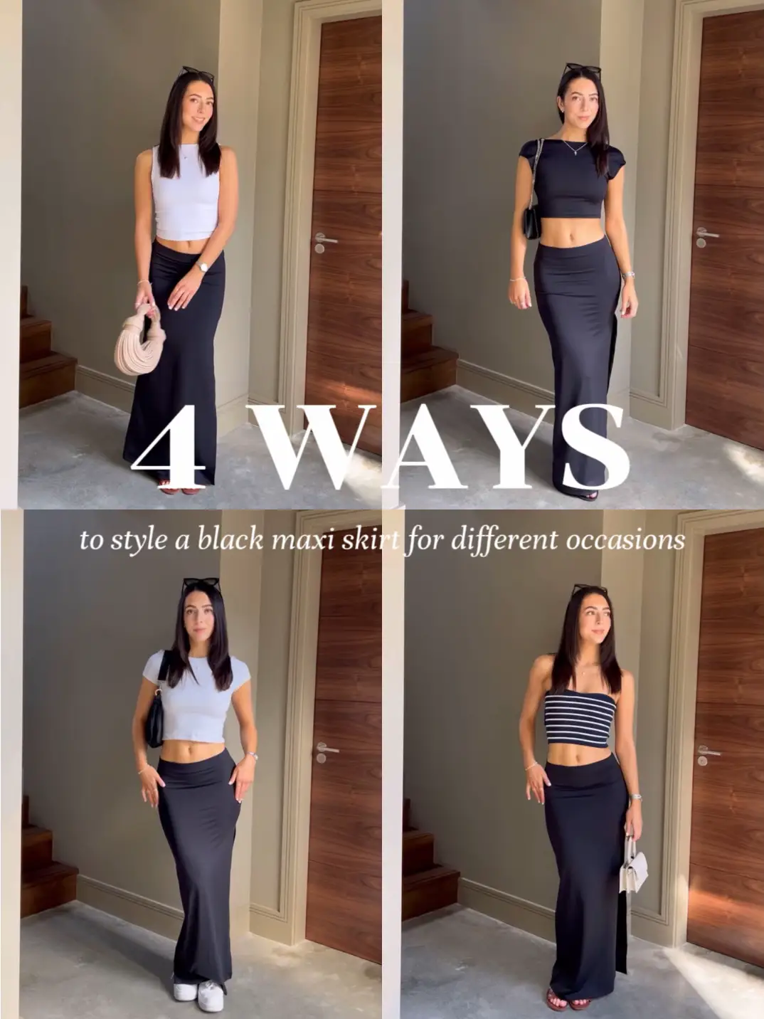 19 Black Skirt Outfits: How to Style a Black Skirt