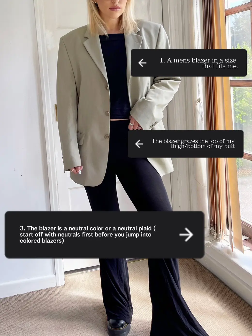 how to wear men's blazers for women - Lemon8 Search