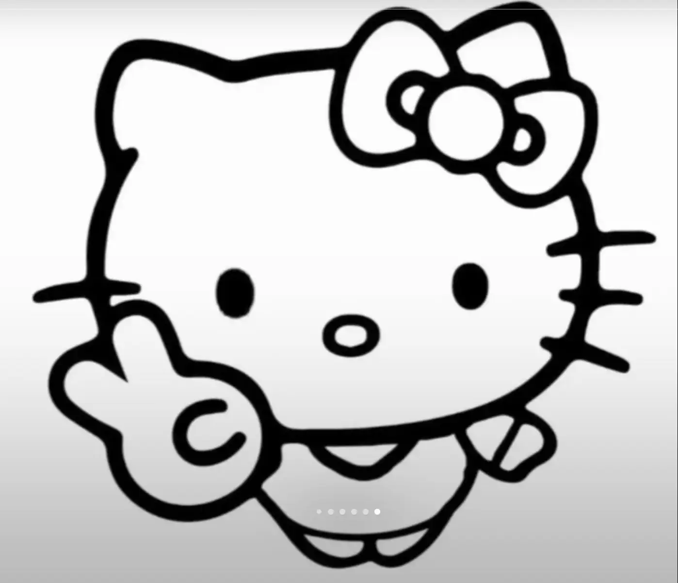 Black Hello Kitty, roblox kitty HD wallpaper