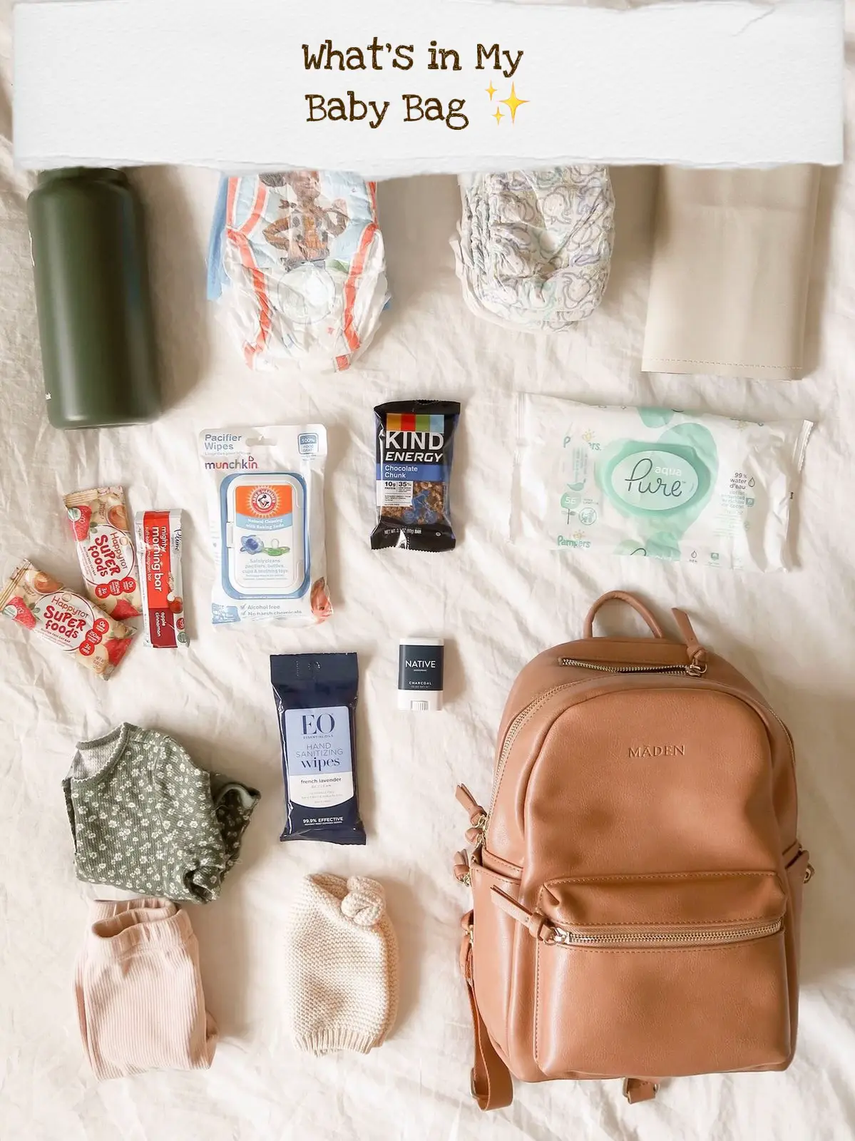What's in My Baby Bag แกลเลอรีที่โพสต์โดย Juliet C. Lemon8