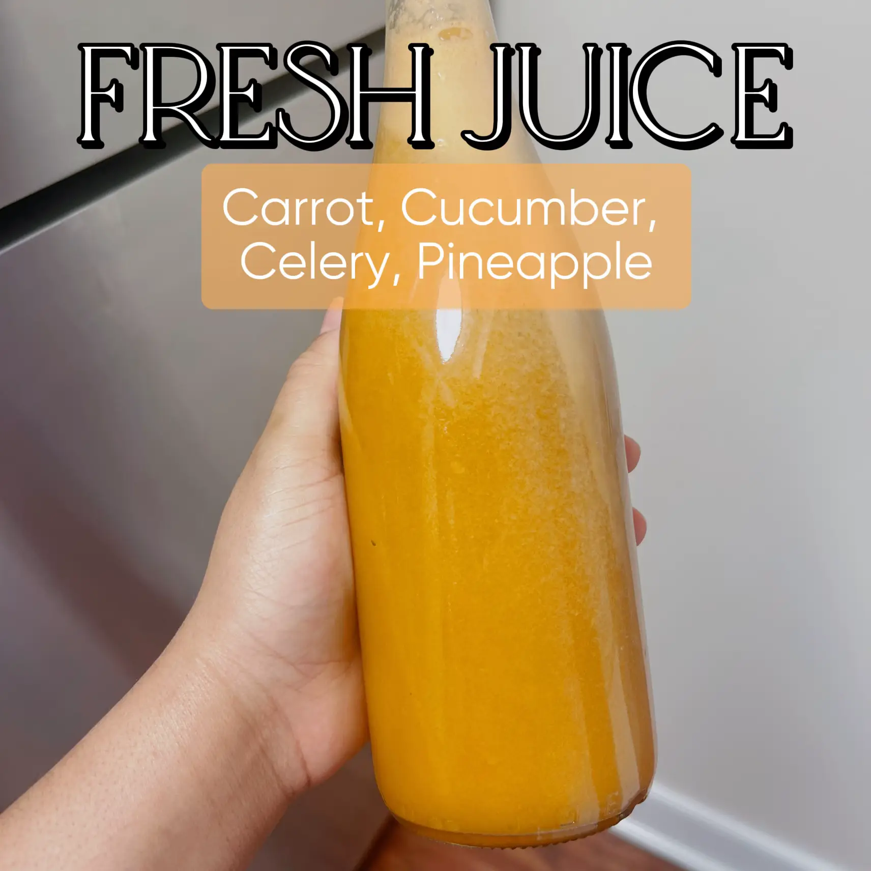 Carrot, Cucumber, Celery, Pineapple JUICE 🥤 Gallery posted by Taila