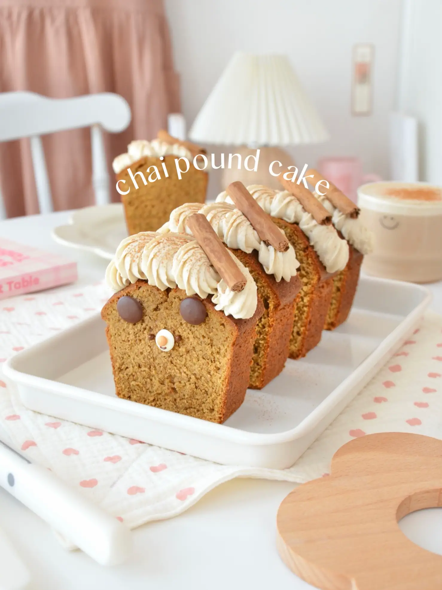 chai pound cake🍰  🌱