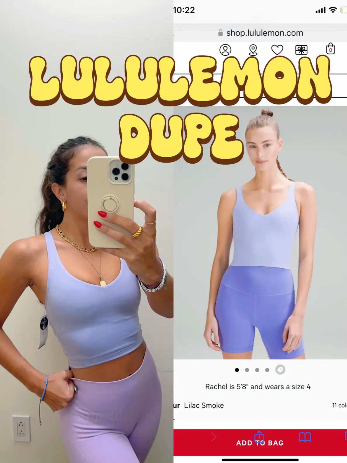We Found Amazing Lululemon Dupes on !