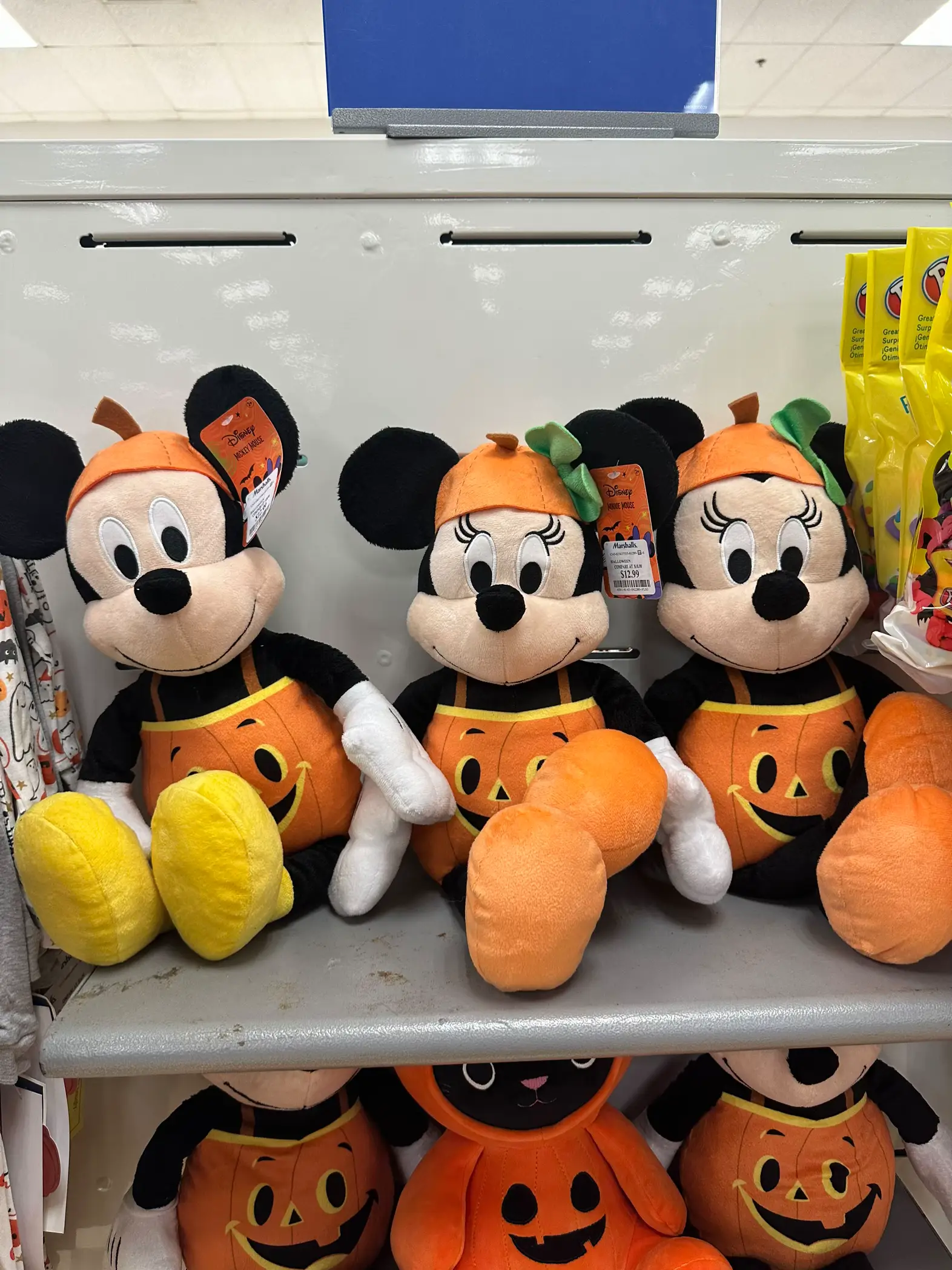 Disney Fall Autumn Halloween Mickey Mouse Kitchen Towel 2 pack 