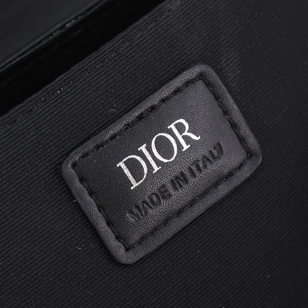 Mini Dior Hit The Road Bag Navy Blue CD Diamond Canvas