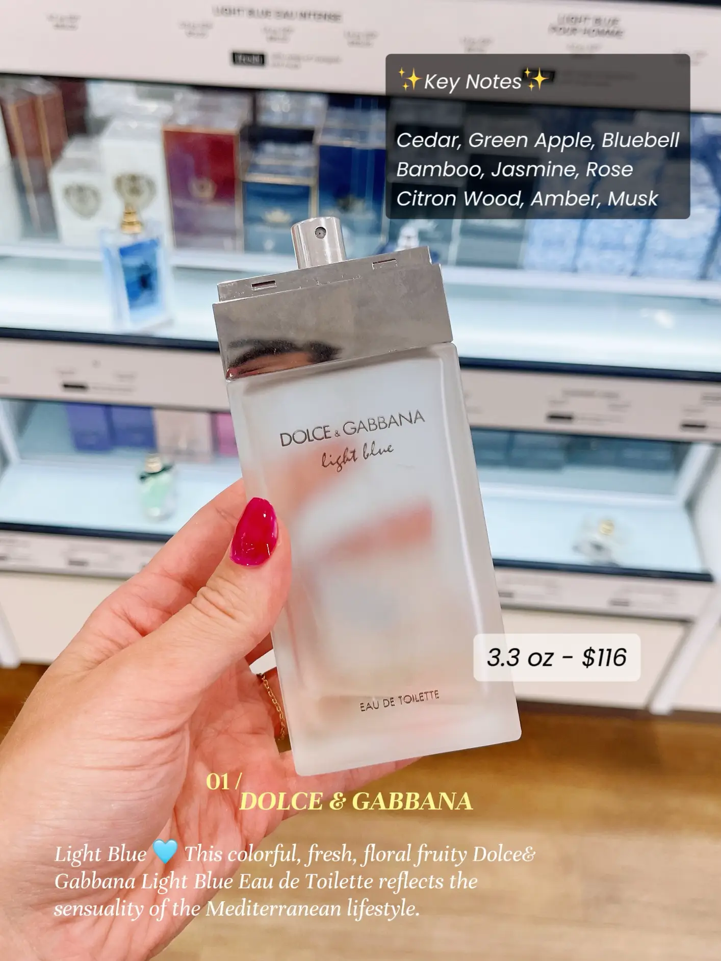 Dolce and gabbana light blue 0.84 oz on sale