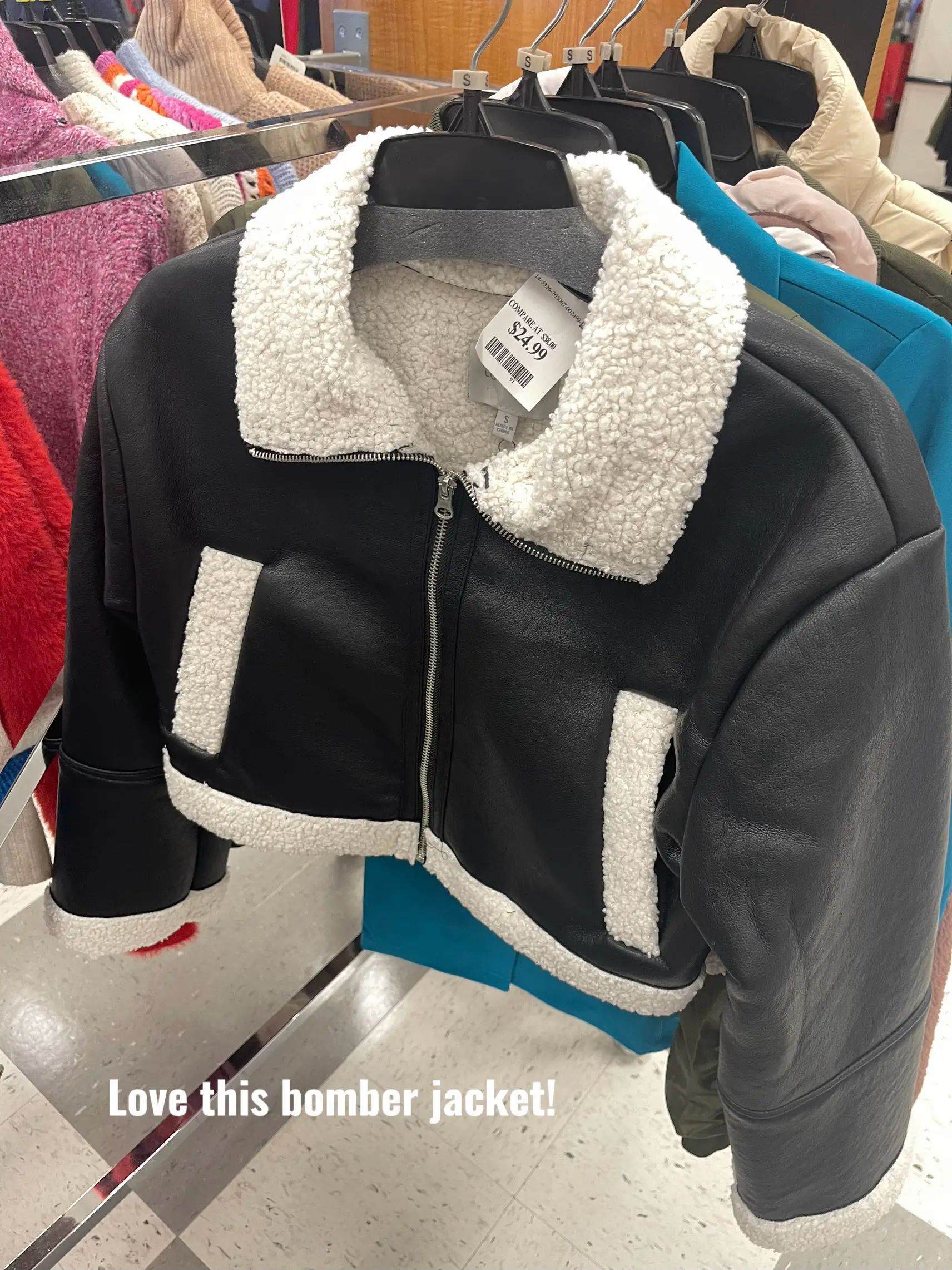 Tj maxx store bomber jacket