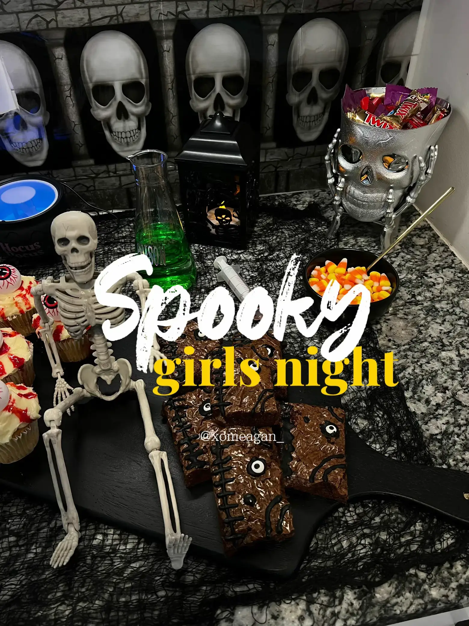 Spooky girls night 🩻 | Gallery posted by Meagan | Lemon8