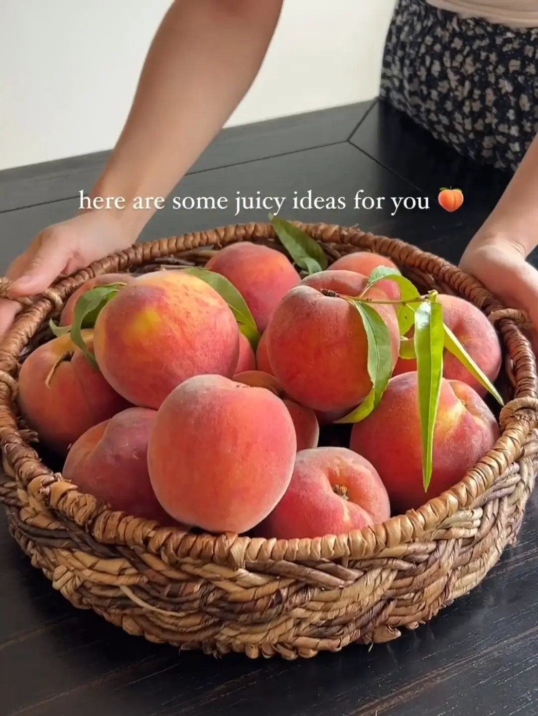 Peach season is here! What are | Video published by floral foodie | Lemon8