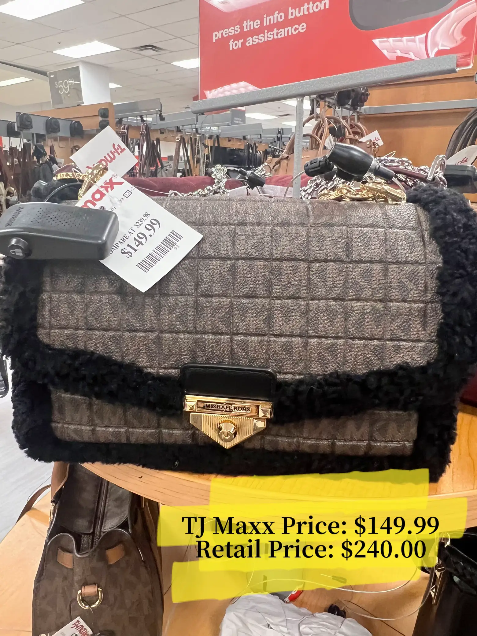 Michael kors purses on hot sale sale at tj maxx