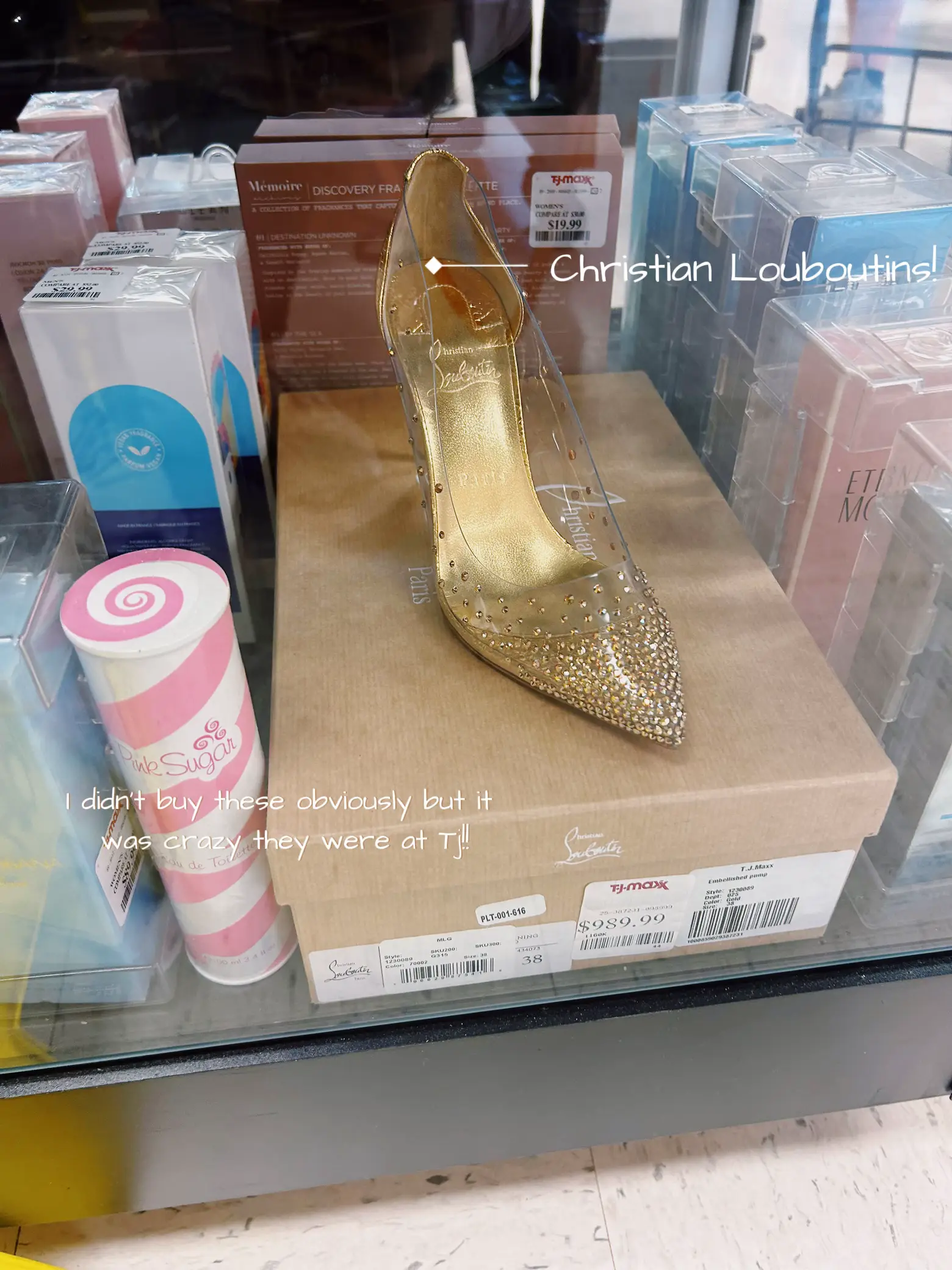 Tj maxx deals christian louboutin