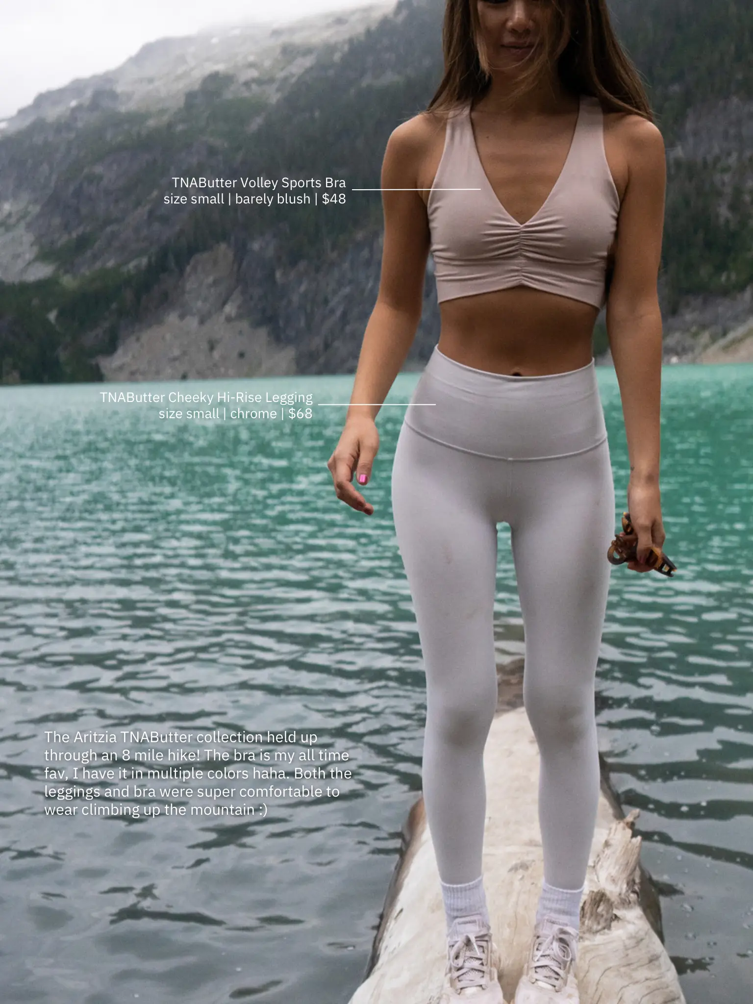 Plus Size Girl Reviews & Try On: Aritzia sports bra & leggings