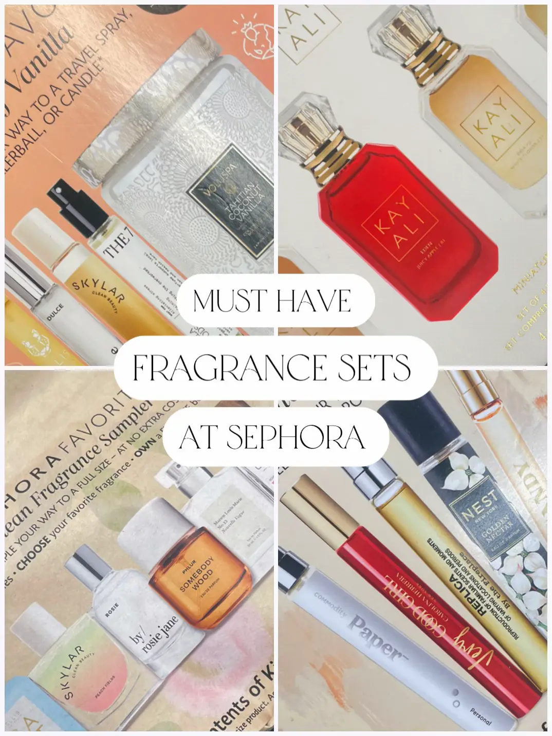 Sephora Fragrance Sample Set