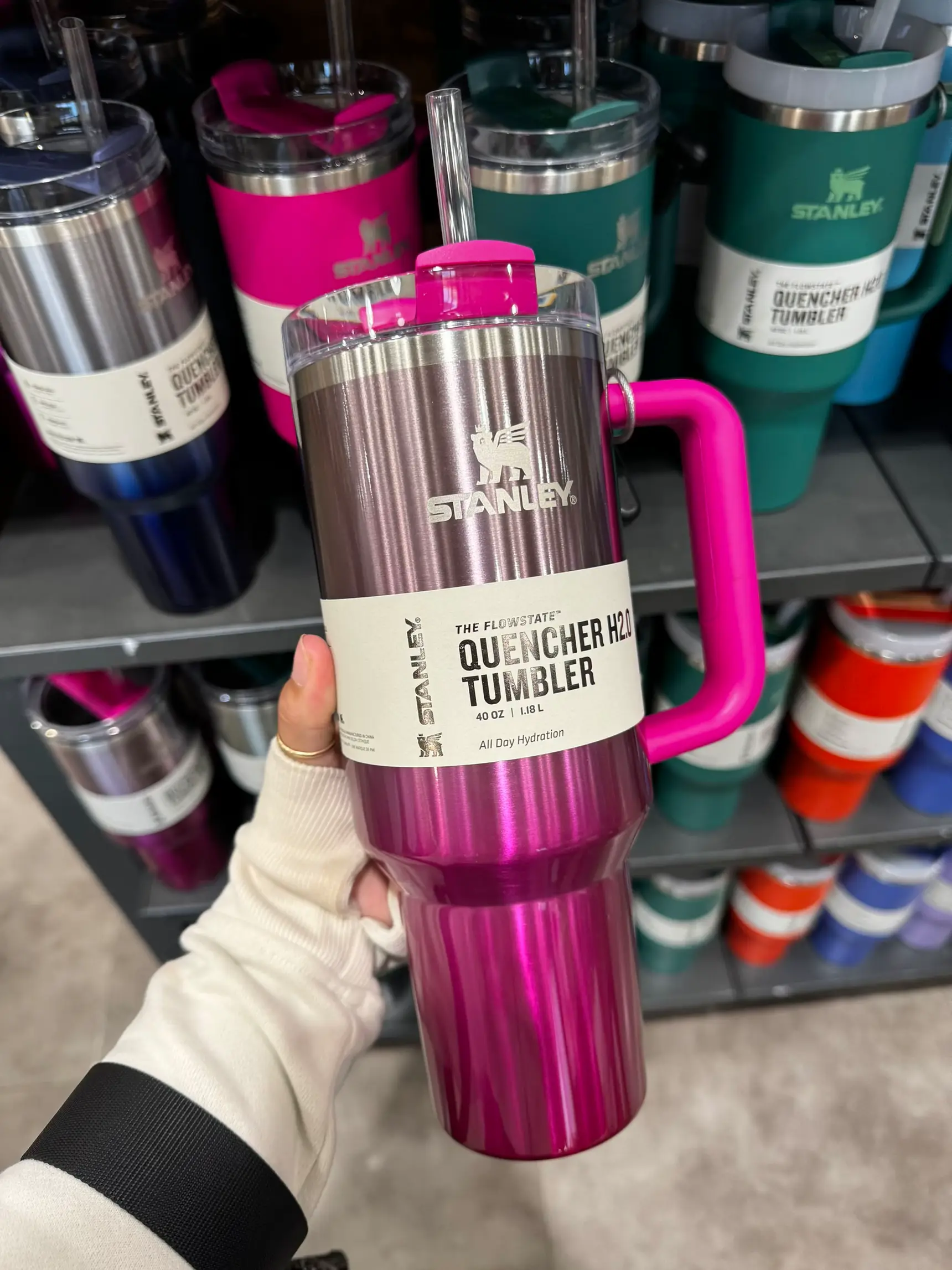 Meet Camelia Gradient DSG newest Stanley . Not sure when the release date  is but it has been found in store. The cup does show up on DSG…