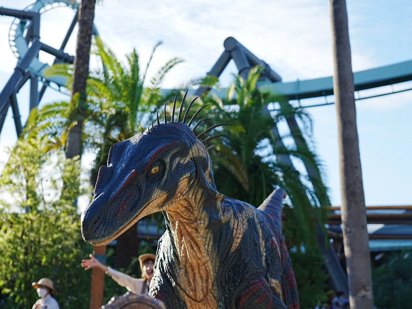 USJ マリオアンドルイージ ジュラシックワールド 恐竜 かちゅう