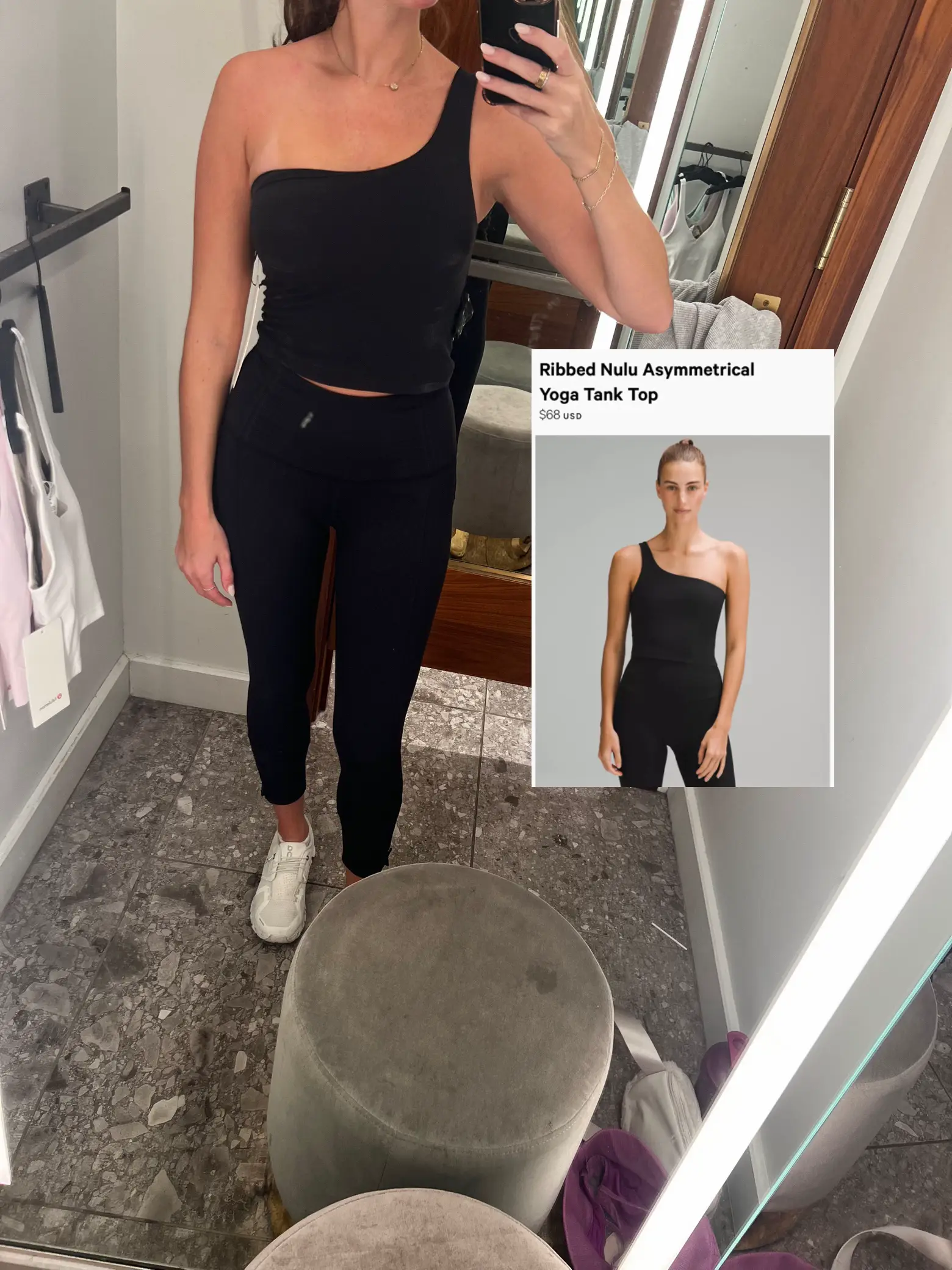 NEW Lululemon Asymmetrical Yoga Tank Top, Gallery posted by Jessica Ferris