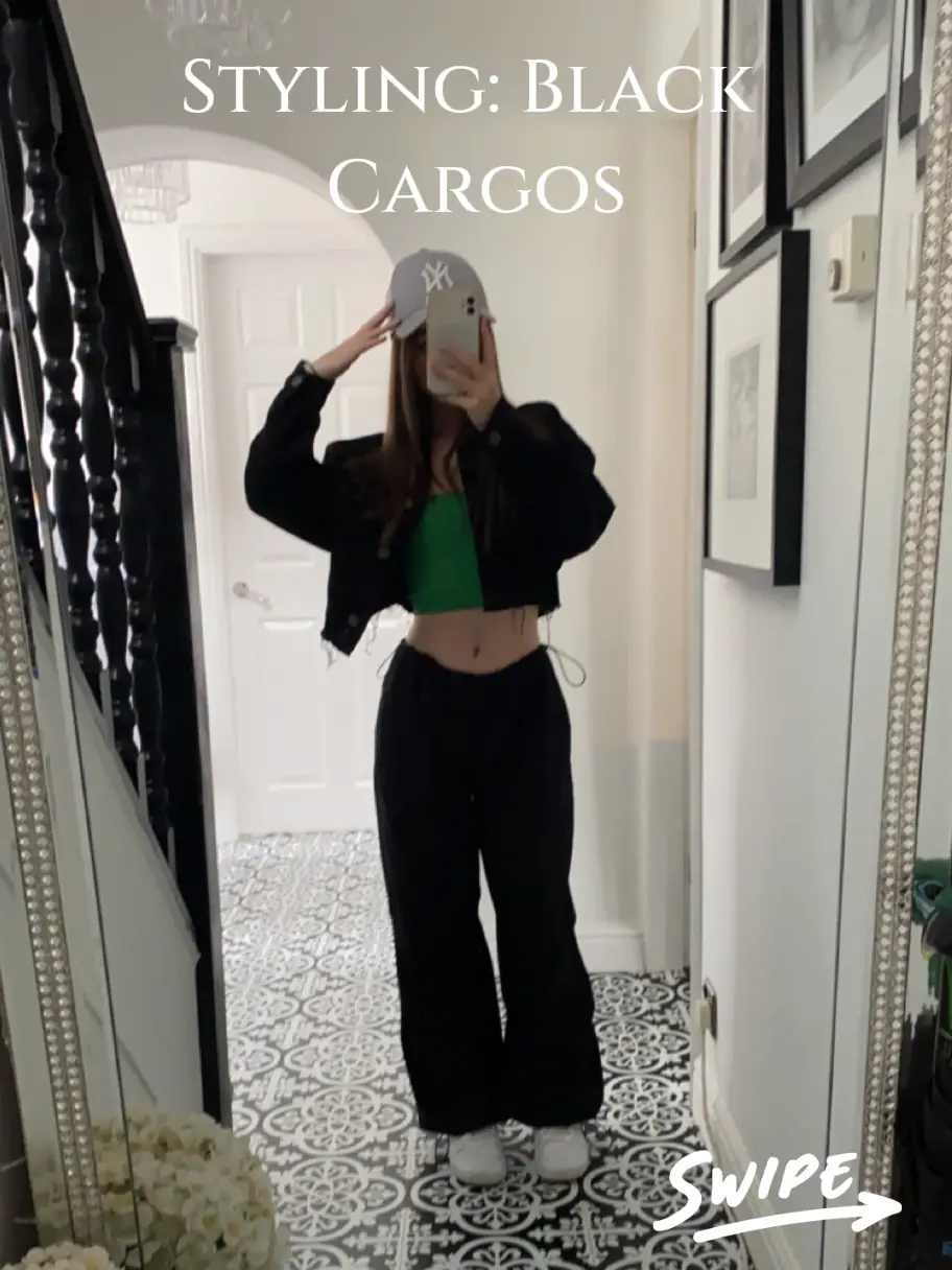 big cargo pants girl 👟🫶🏼 *outfit is linked on my LTK (code
