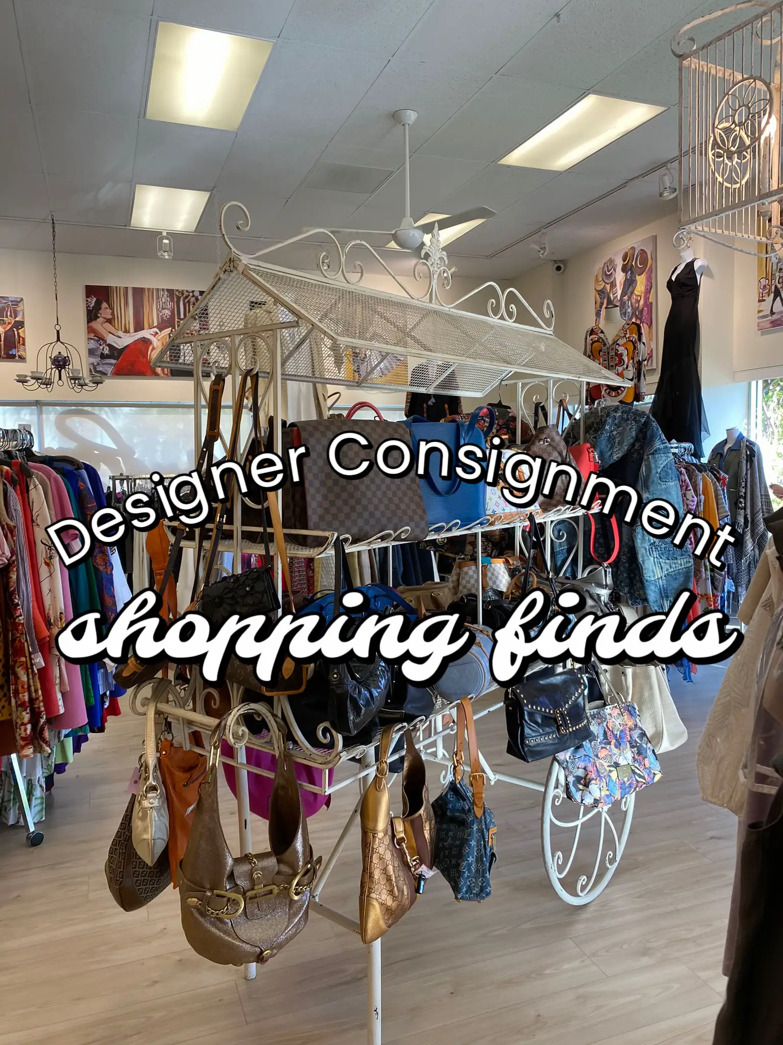 Designer Consignment Shopping Finds