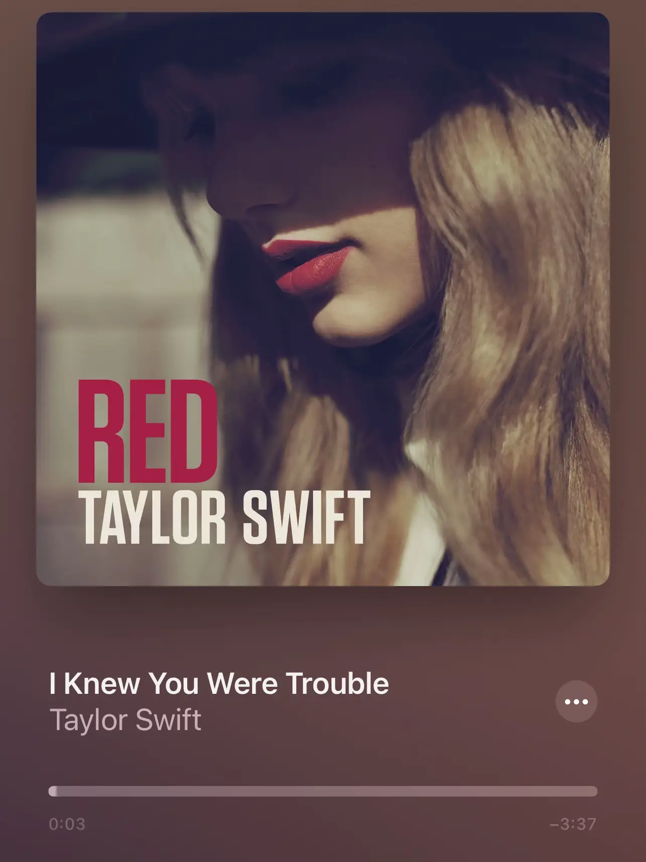 I Knew You Were Trouble - Taylor Swift (Lyric Version) 🤍 