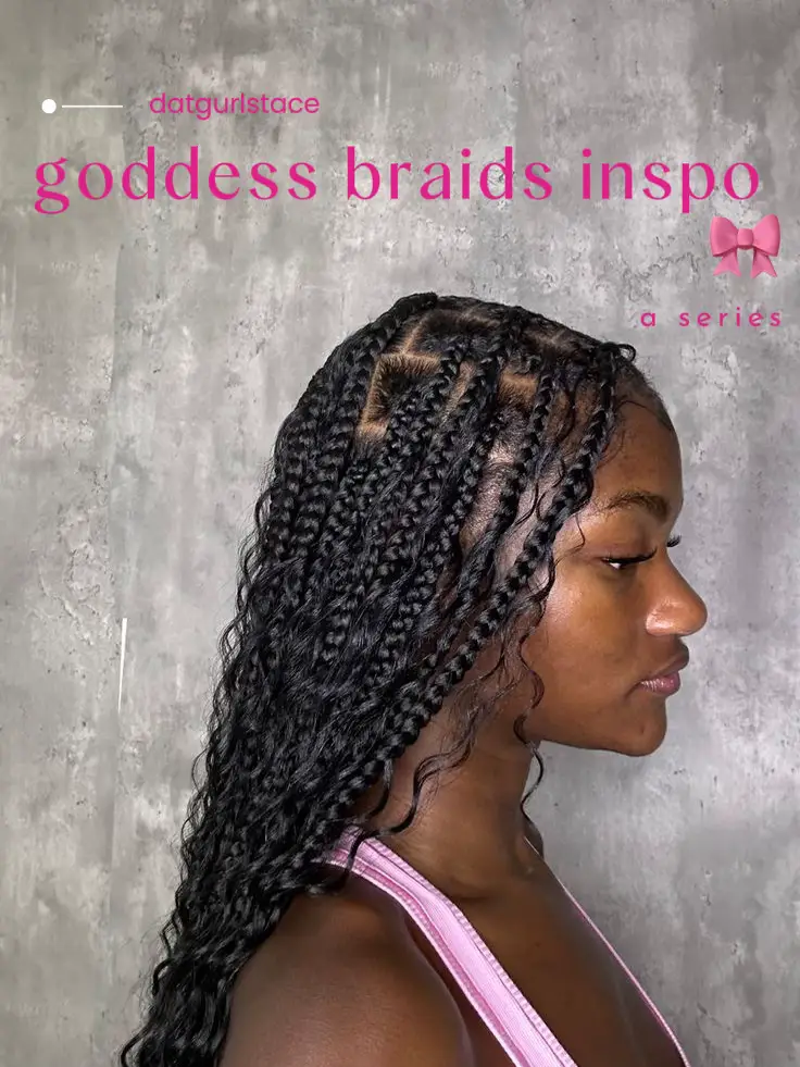 EASY DIY GODDESS/ BOHO KNOTLESS BRAIDS @ HOME, Hair used + Products + HOW  TO BRAID