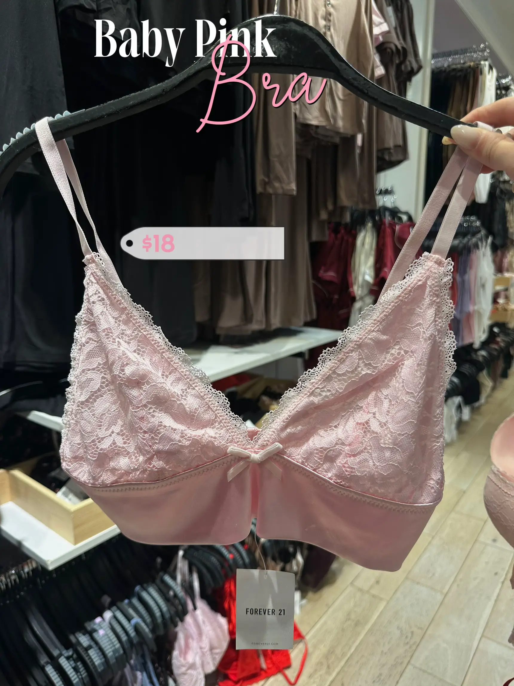 Sanrio Hello Kitty Cute Bra Back Straps Underwear Women Sexy Black Cup  Lingerie Halter Design Y2k Cotton Undies Female Top Bras