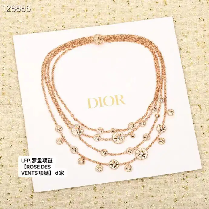 DIOR ROSE DES VENTS JEWELRY - Necklace Review & Comparison to Van