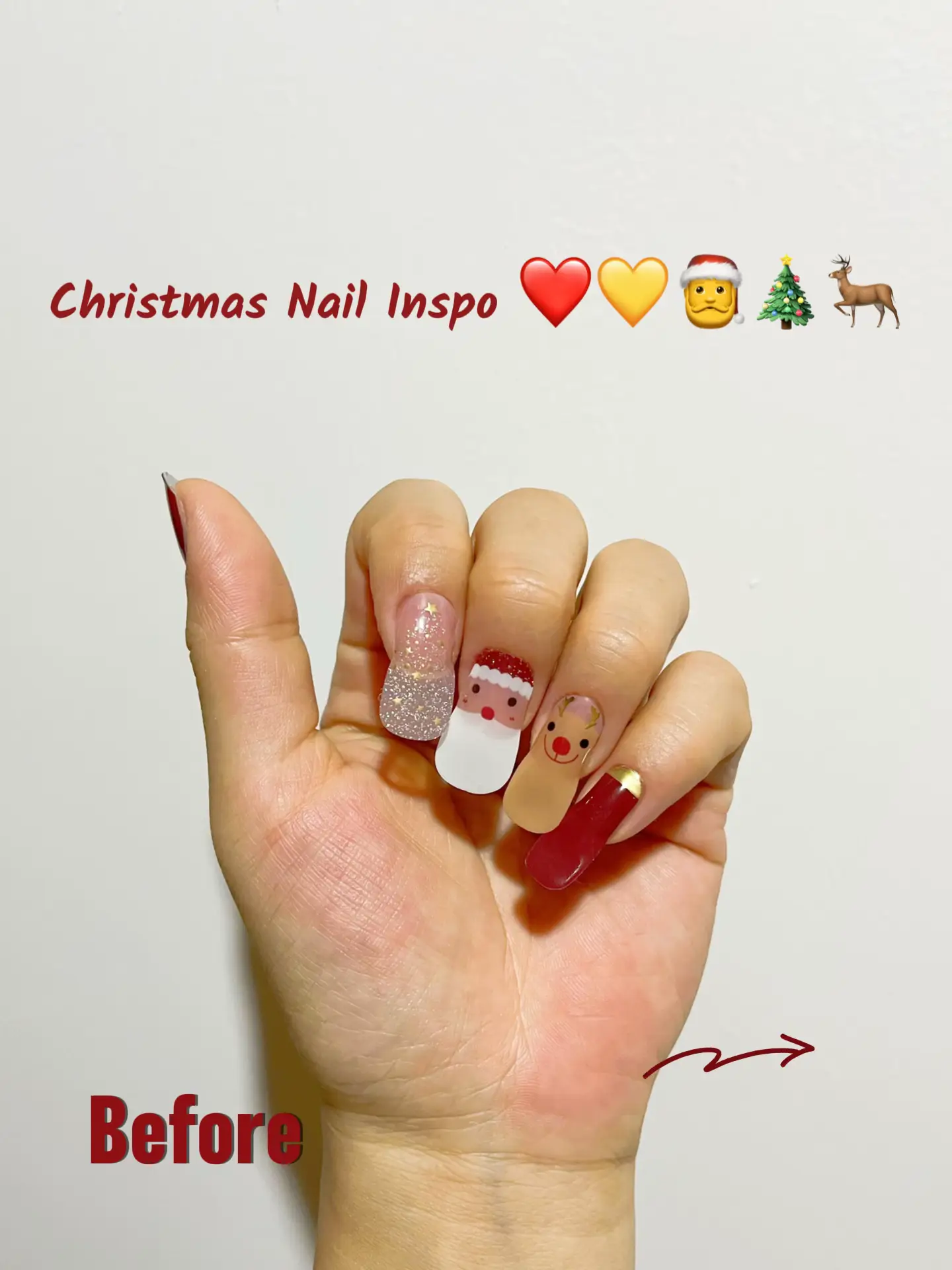 Christmas Nail Inspo: Stunning Acrylic Designs On Tiktok - ruvnp08