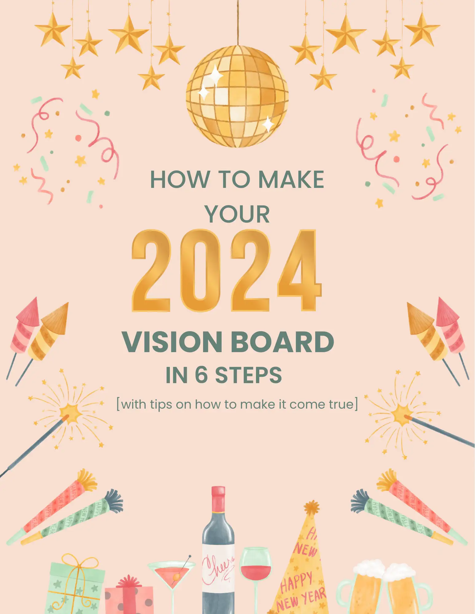 Making A Vision Board For The New Year 