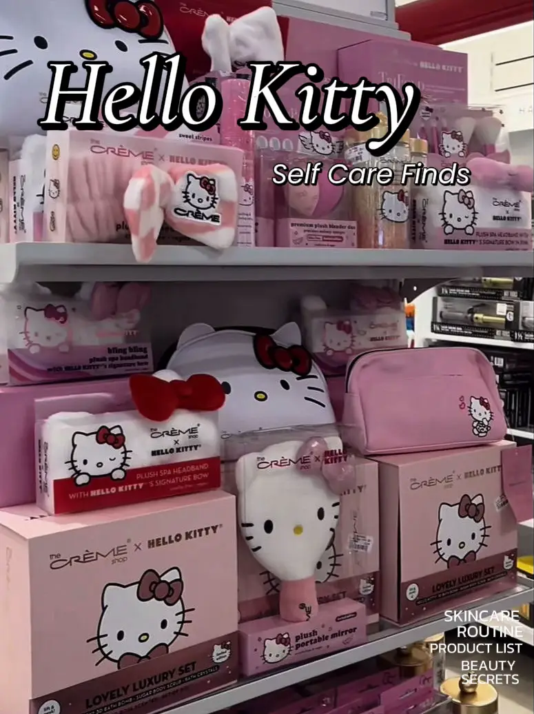  Love Heart CNA Logo Hello Kitty Rhinestone