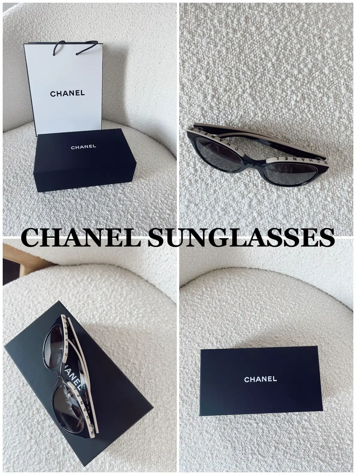 New In Stores Now CHANEL 5414 Butterfly Acetate Black Beige