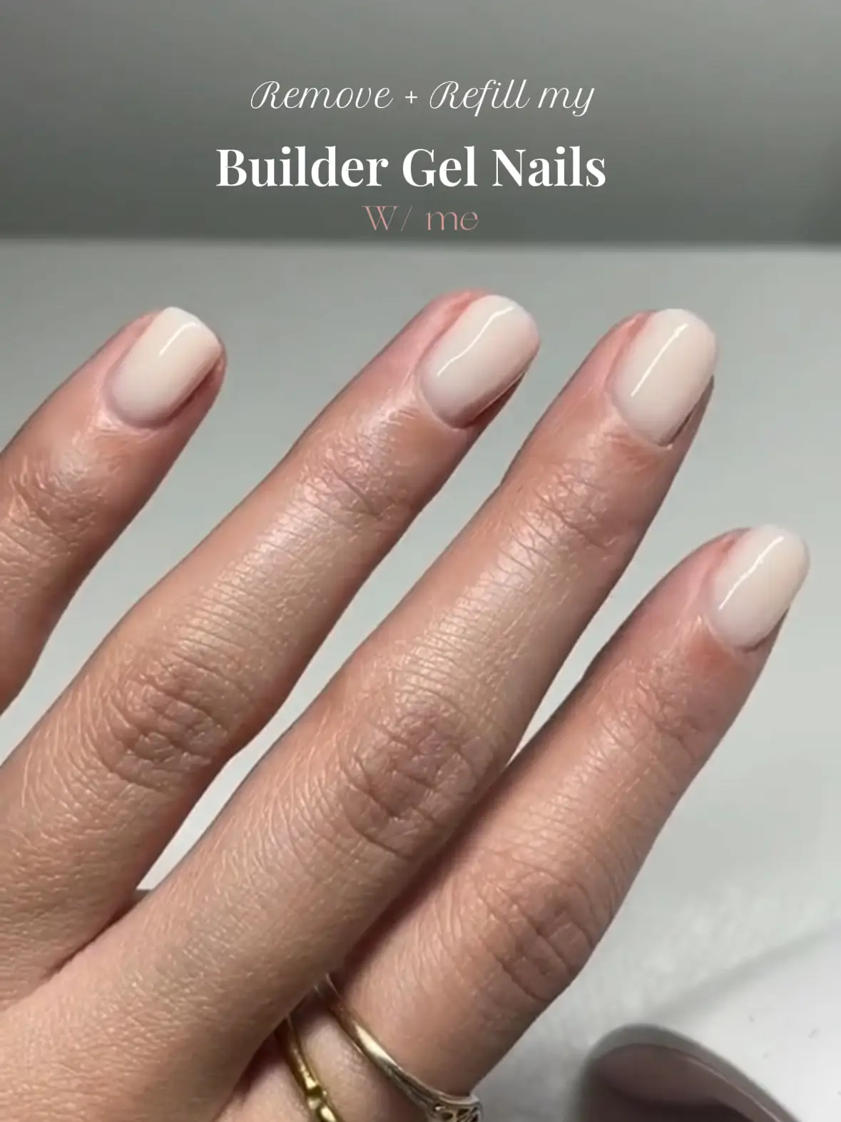 Remove my builder gel nails with me!!✨🤍, Gallery posted by KAITLYN