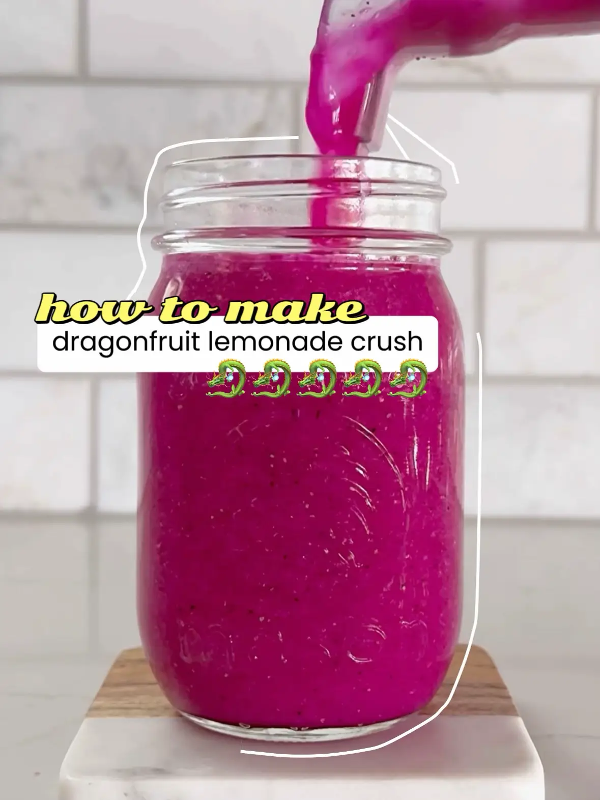 DRAGON FRUIT PINK LEMONADE