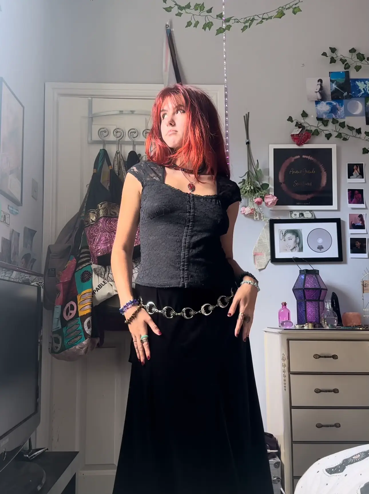 Ultimate Gothic Vampire Corset & Ruffled Skirt Combo Women’s -Tween Size  Small