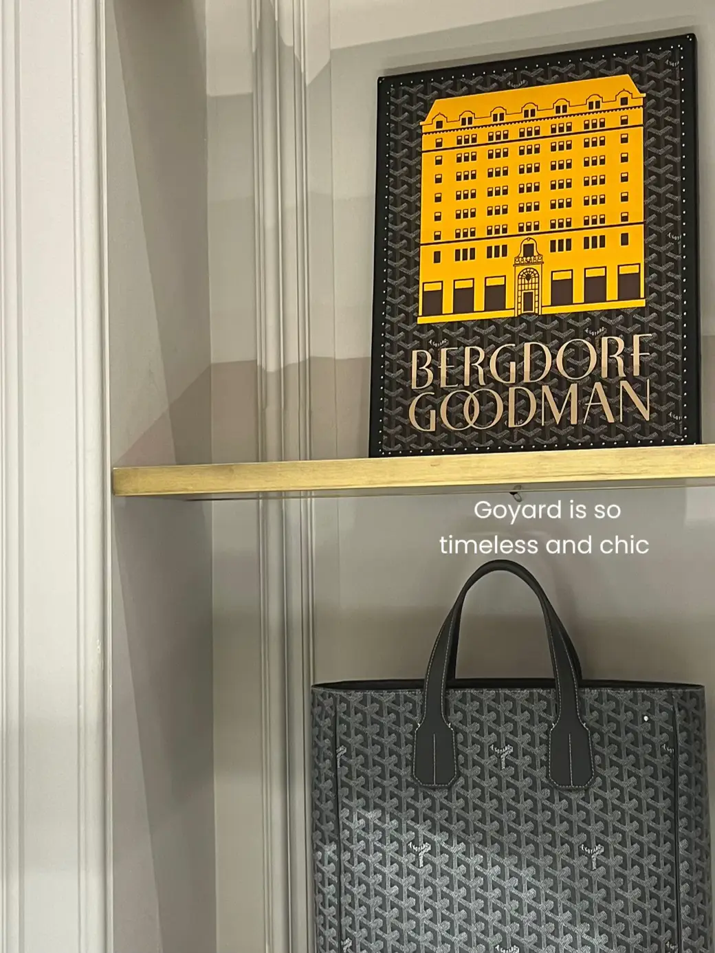 Bergdorf on sale goodman goyard