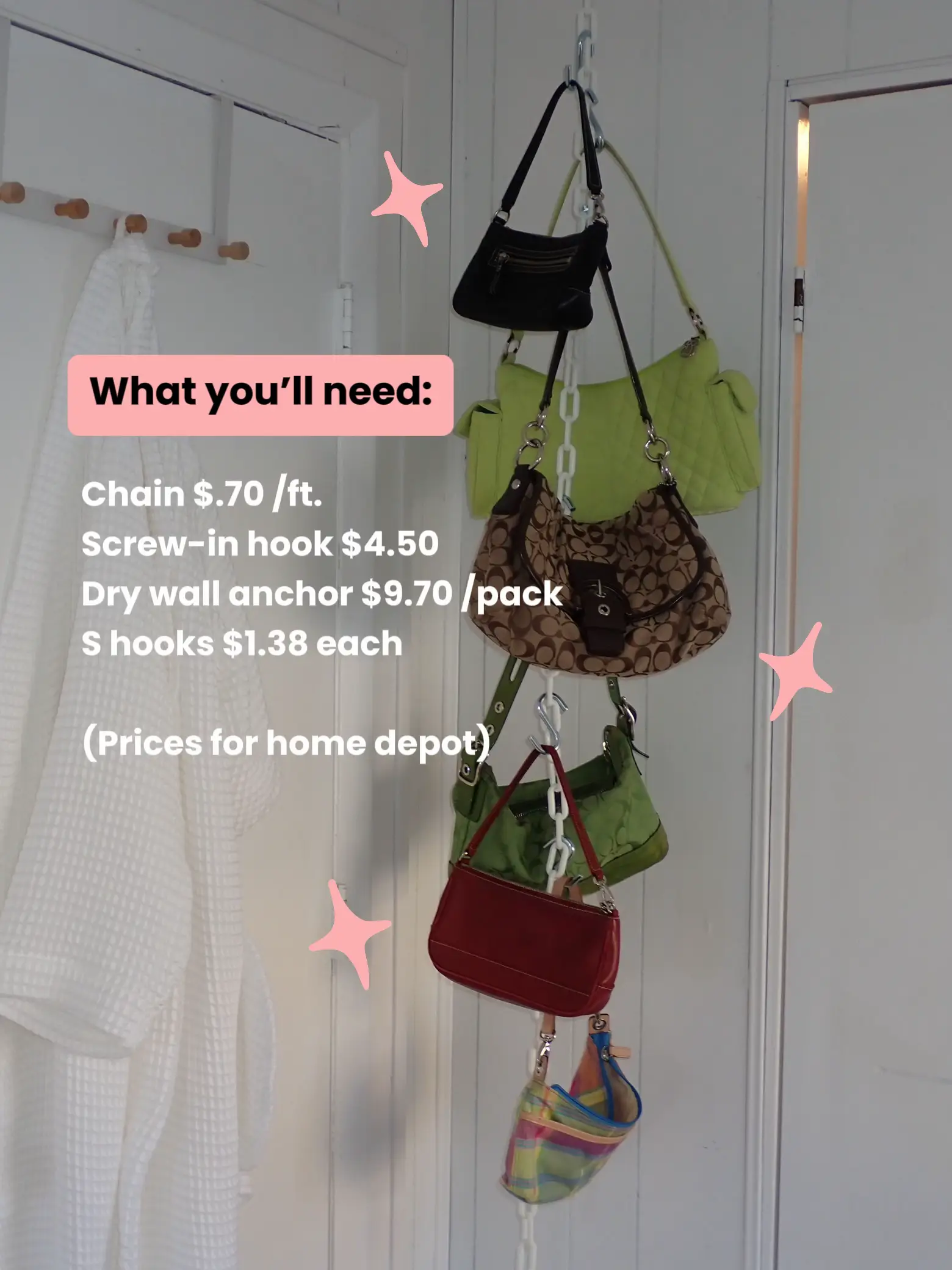 S-HOOKS TO GET ORGANIZED ⋆ Simply Pretty Life