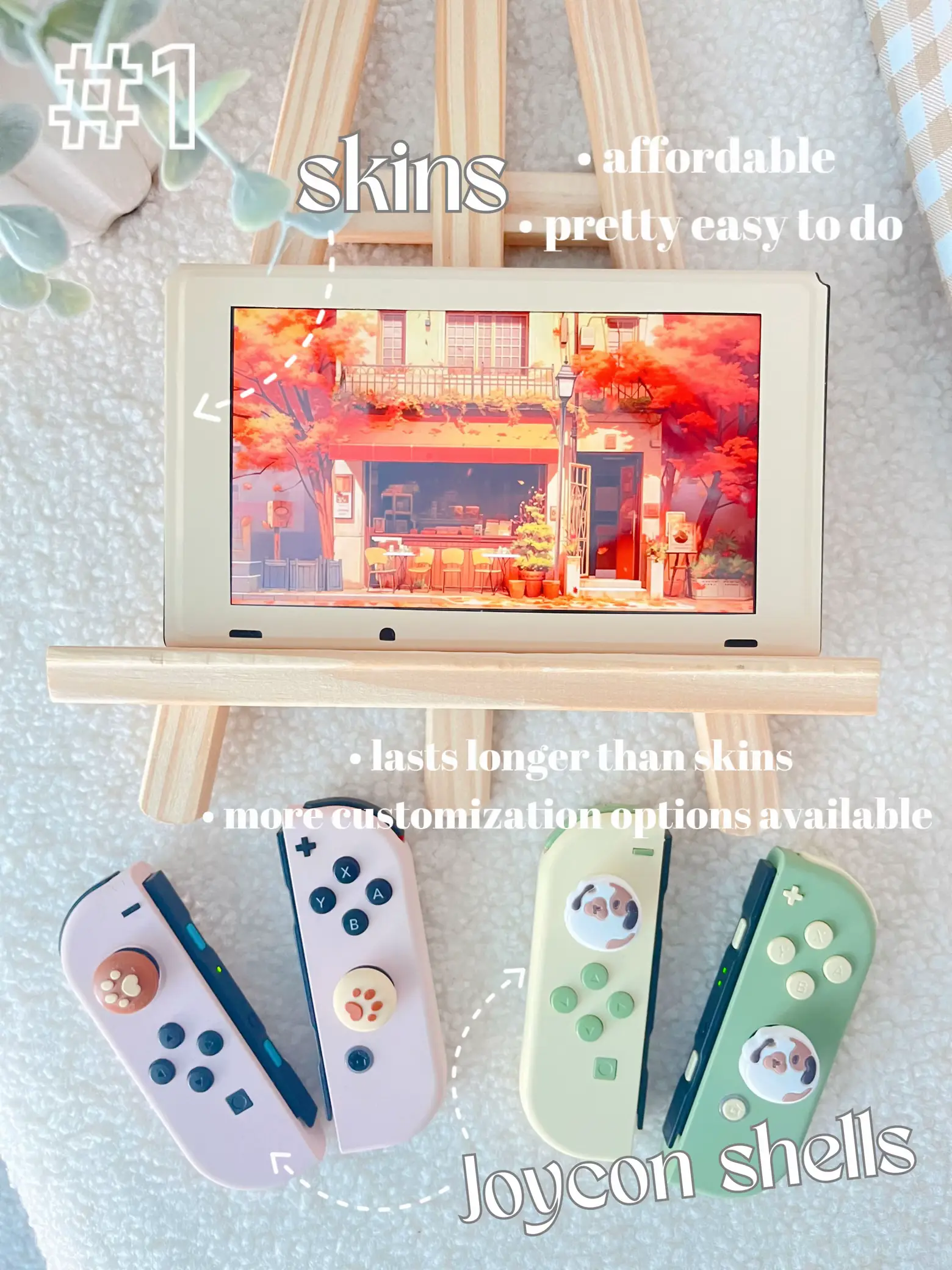 Disney Stitch Skin Cute Full Cover Sticker Decal for Switch OLED Console  Joy-con Controller Dock Skin Vinyl Protective Film