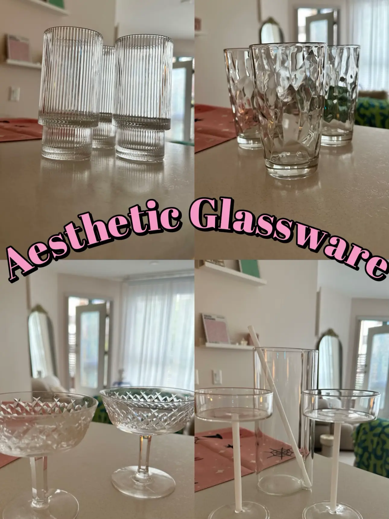 Aesthetic glassware 🤍🤍 @georgia_clay with our new Airley