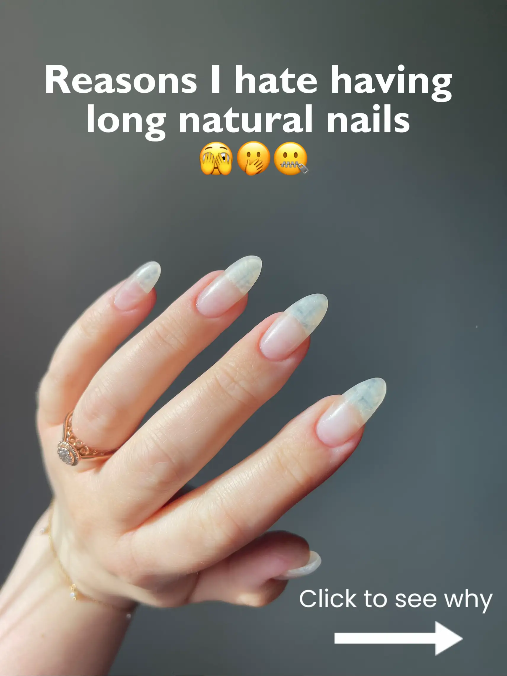 Here’s the reasons I hate having long nails 🫣🫠🤫 วิดีโอที่เผยแพร่โดย