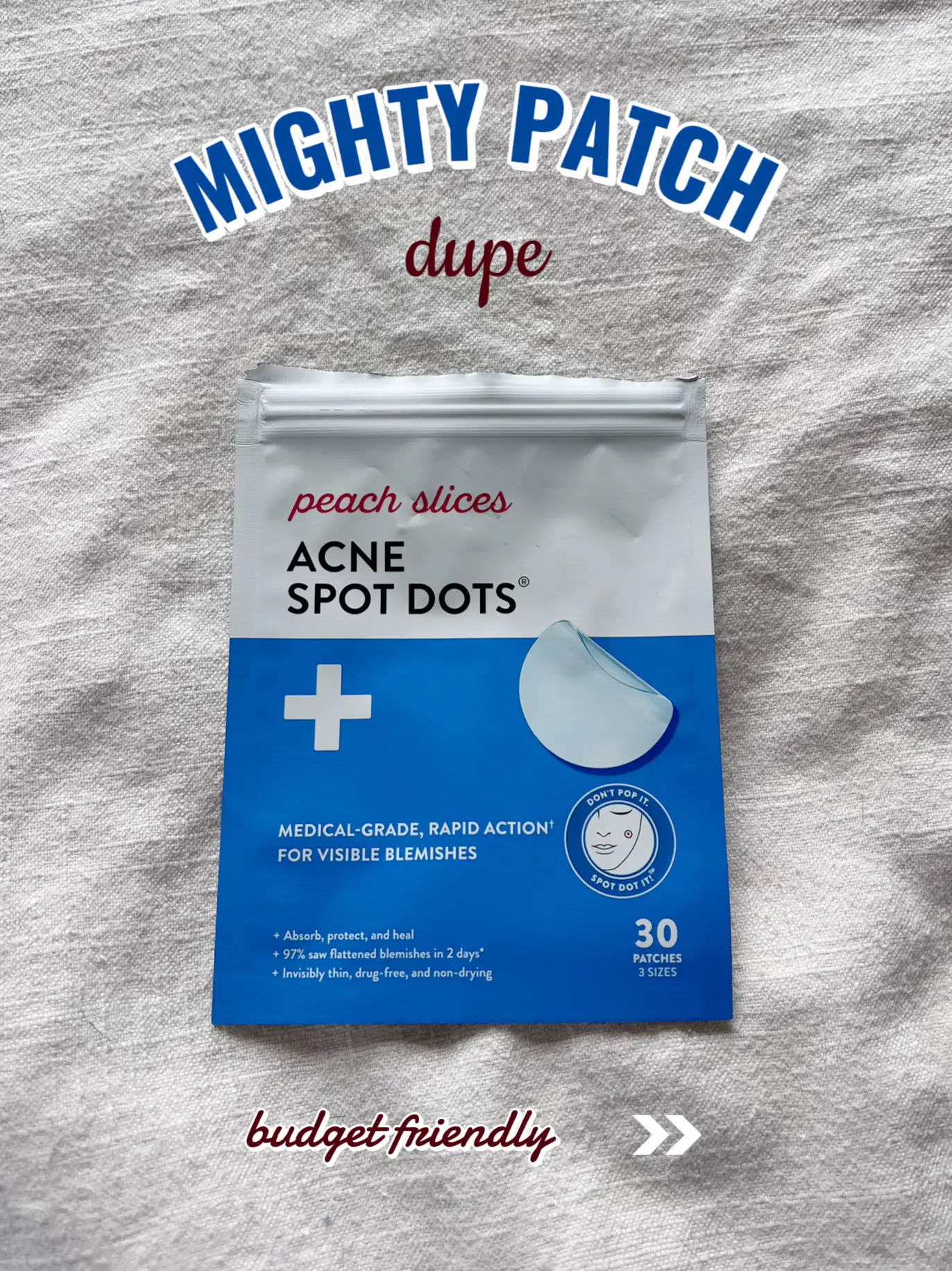 Peach Slices Acne Spot Dots - Acne Patch