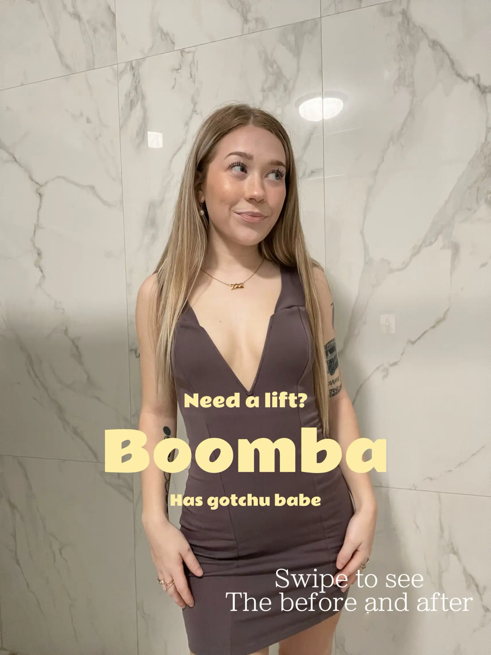 Boomba Invisible Lift Inserts Caramel