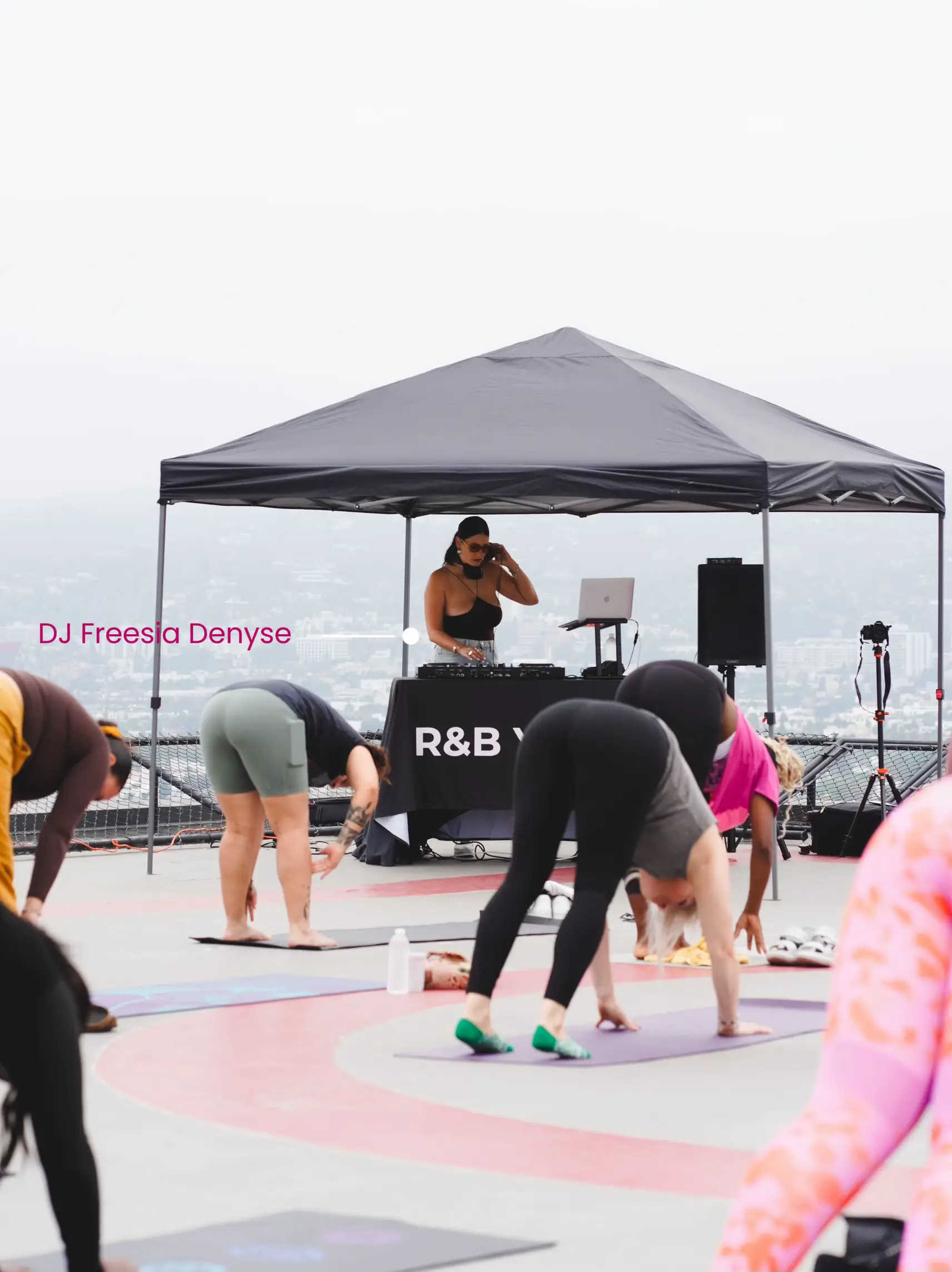 Adanola NYFW Rooftop Yoga, Gallery posted by Micaela Ryan